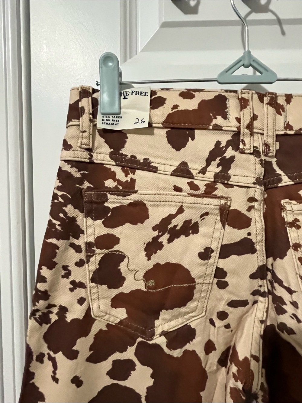 We The Free Risk Taker Mid Rise Printed Jeans - Picture 8 of 8